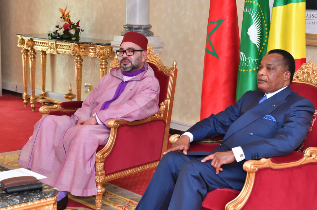 SM le Roi s’entretient avec le Président congolais